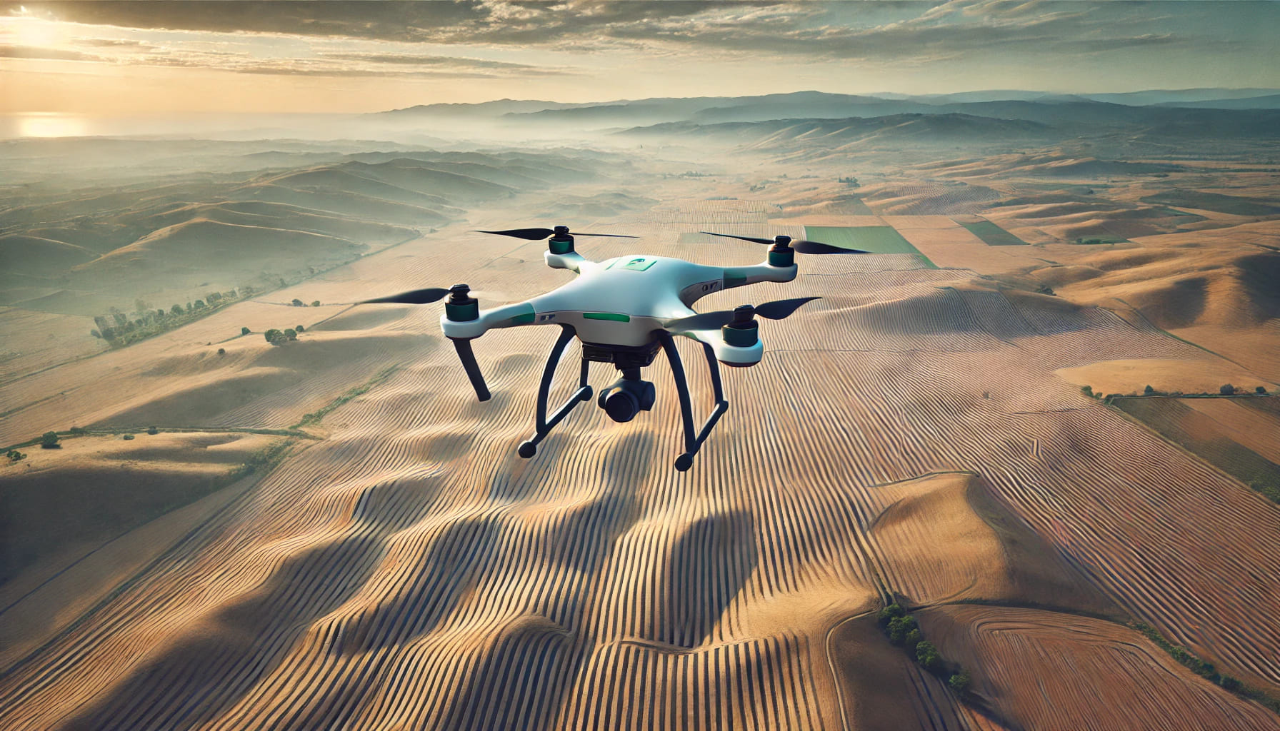 Drone survey operations in the field