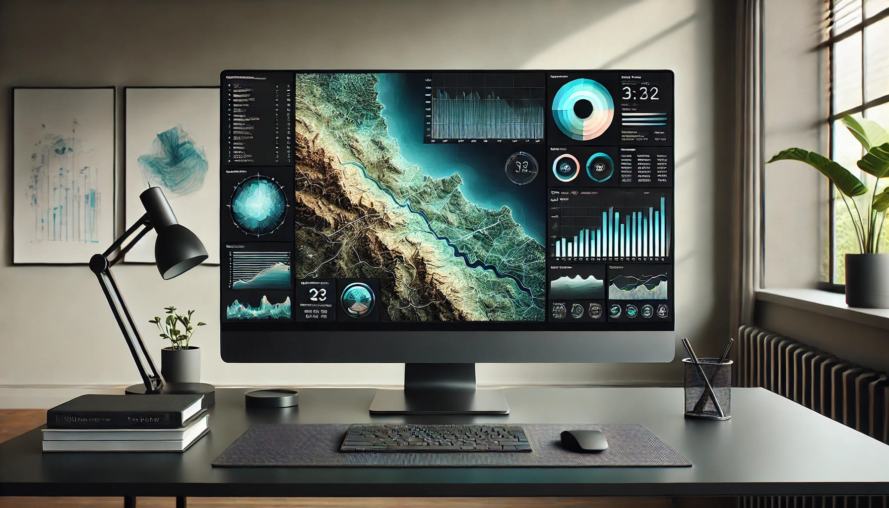 Spatial intelligence mapping and geospatial analysis